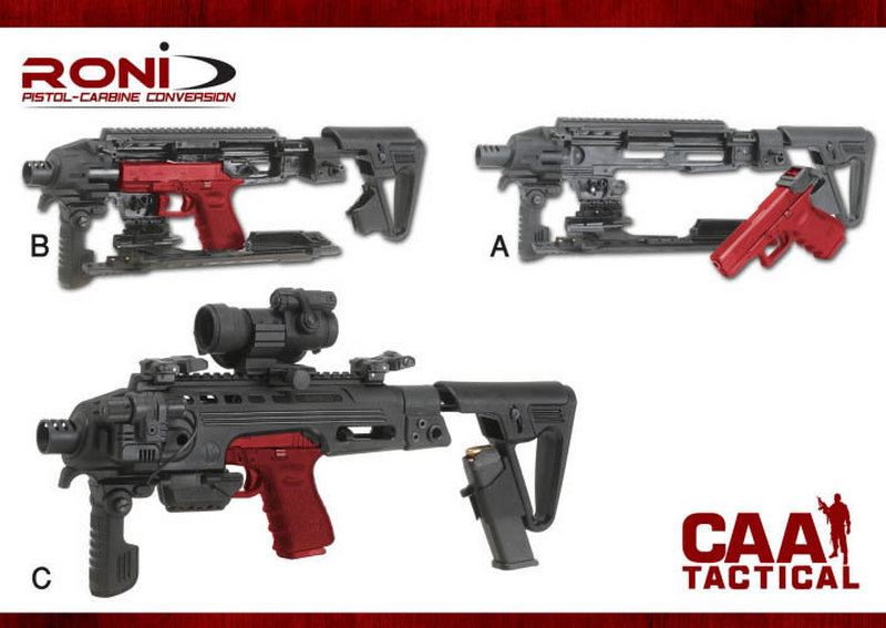 CAA RONI-G1 ชุดแต่งพานท้ายปืน Glock