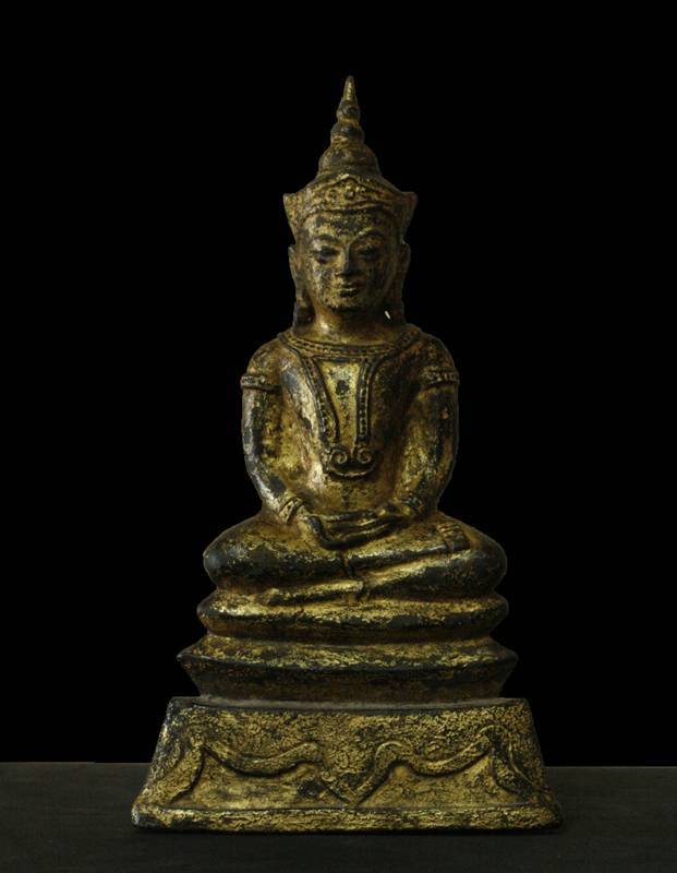 พระบูชาอยุธยาทรงเครื่องน้อย หูตุ้ม