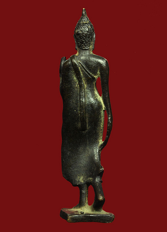 พระลีลาเนื้อสัมฤทธิ์