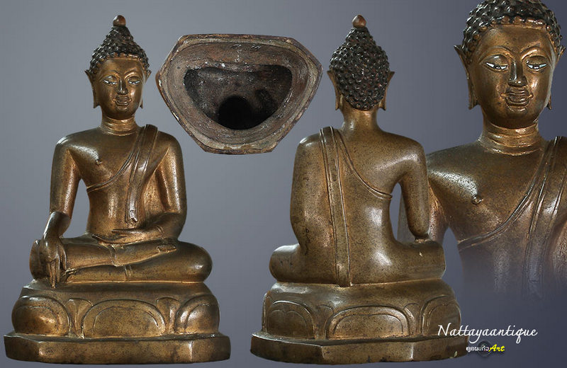 พระบูชาสิงห์สามเหมือนสิงห์1 หน้าตัก 4 นิ้ว