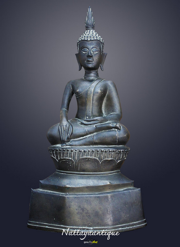 พระบูชาเชียงแสนไชยปราการฝาง หน้าตัก 6 นิ้ว สูง 15 นิ้ว