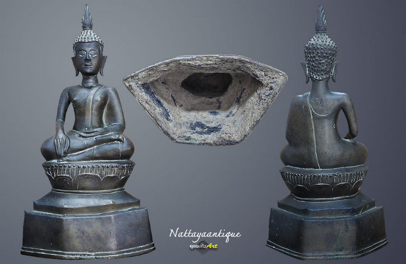 พระบูชาเชียงแสนไชยปราการฝาง หน้าตัก 6 นิ้ว สูง 15 นิ้ว