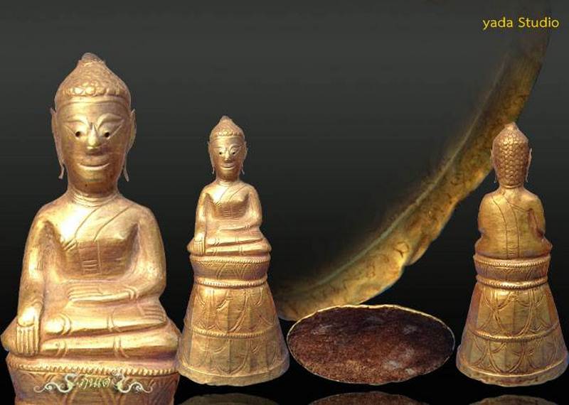 พระบุทองคำ สวยสูง 11.5 ซ.ม
