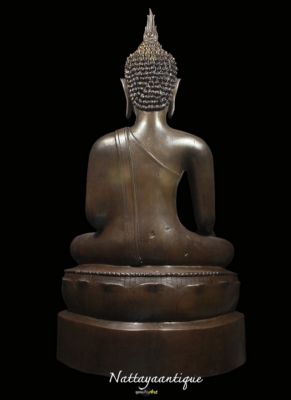 พระบูชาเชียงแสน สิงห์3 หน้าตัก8 นิ้วสูง 16นิ้ว สวยเดิมๆ