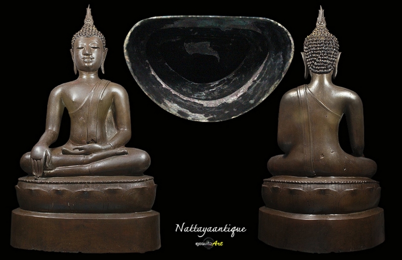 พระบูชาเชียงแสน สิงห์3 หน้าตัก8 นิ้วสูง 16นิ้ว สวยเดิมๆ