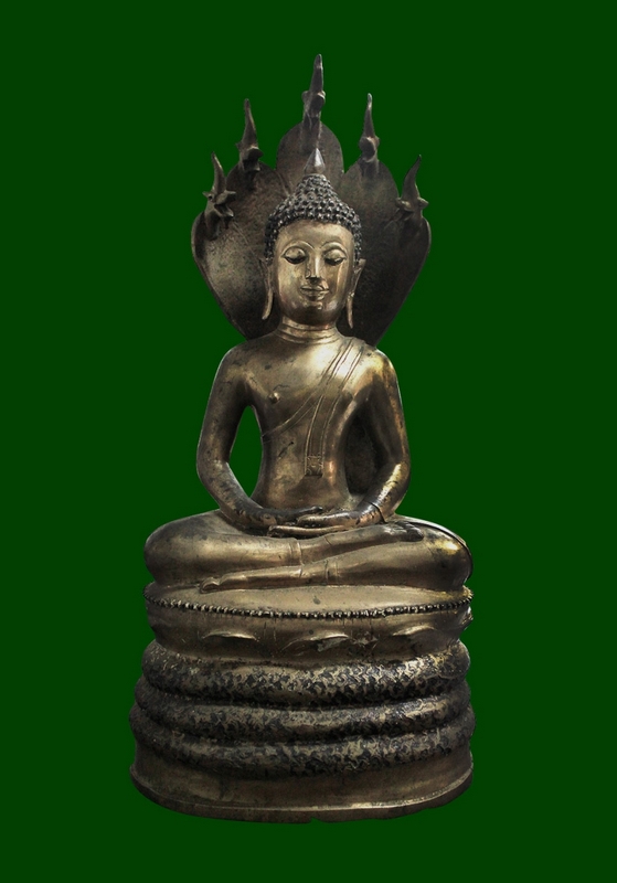 พระบูชานาคปรก หน้าตัก 7.5 นิ้ว สูง 28 นิ้ว