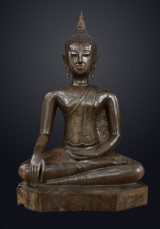 พระบูชาเชียงแสนสิงห์3 หน้าตัก14 นิ้ว สูง 24 นิ้ว