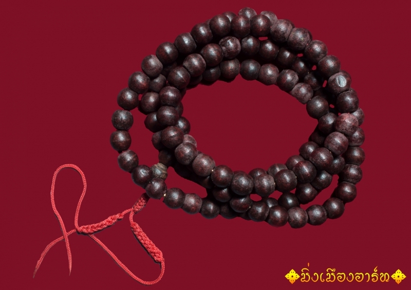 ประคำมหาปราบ ตะกรุด 108 ดอก ครูบาเหนือชัย โฆษิโต วัดถ้ำป่าอาชาทอง จ.เชียงราย