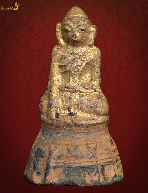 พระไตใหญ่ เนื้อดิน TERRACOTTA  BUDDHA.