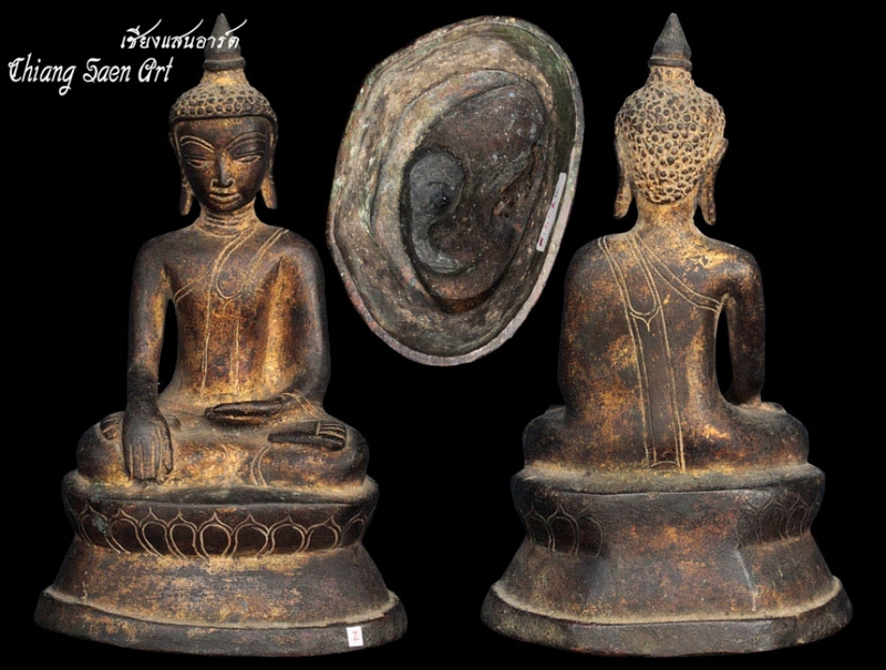 พระบูชาไอว่าหน้านางสวย AVA BUDDHA BRONZE.