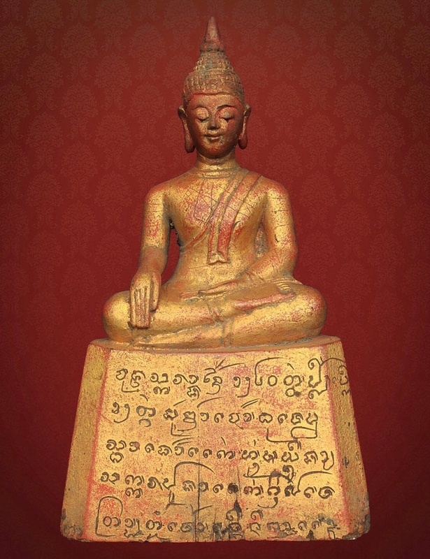 CHIANG MAI BUDDHA TEAKWOOD NORTHERN RIGION THAILAND