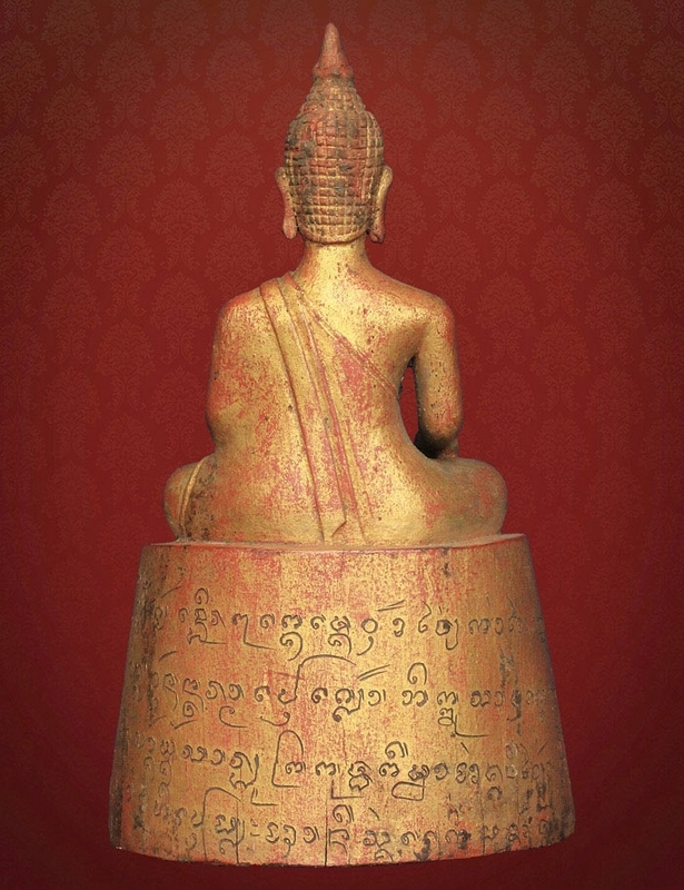 CHIANG MAI BUDDHA TEAKWOOD NORTHERN RIGION THAILAND