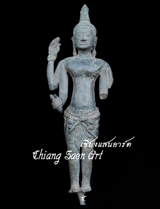  พระวิษณุมหาเทพ TORSO VISNU BRONZE.