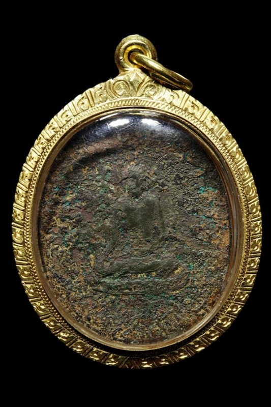 เหรียญหลวงพ่ออยู่ ปี2459(เลี่ยมทอง)