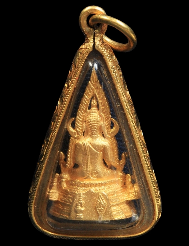 พระพุทธชินราช ภปร.ทองคำสวยคมชัดของมงคลดี