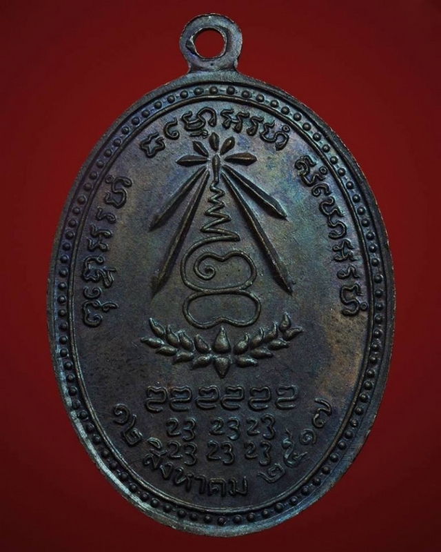 เหรียญอนามัย หลวงปู่แหวน ปี17