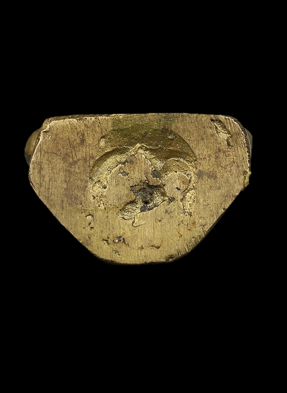 รูปหล่อโบราณรุ่นแรก เนื้อทองเหลือง ครูบาอิน อินโท วัดฟ้าหลั่ง จ.เชียงใหม่