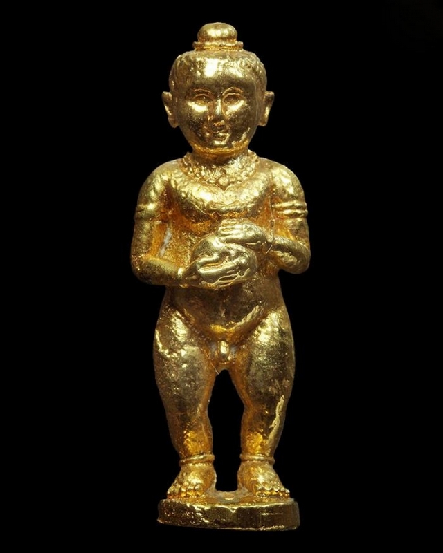 กุมารทอง มหาทรัพย์ หลวงปู่แหวน สุจิณโณ ปี ๒๕๒๐ พร้อมกล่องเดิ มครับ
