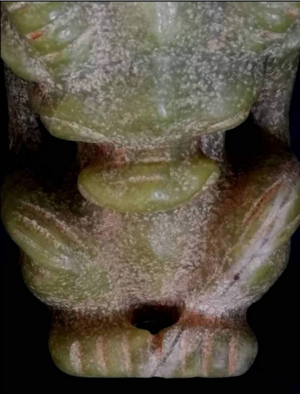 อัครมังกรจีน ของมงคล หินเขียวหยก ดึกดำบรรพ์